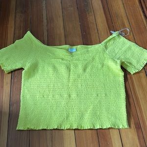 Like green crop top
